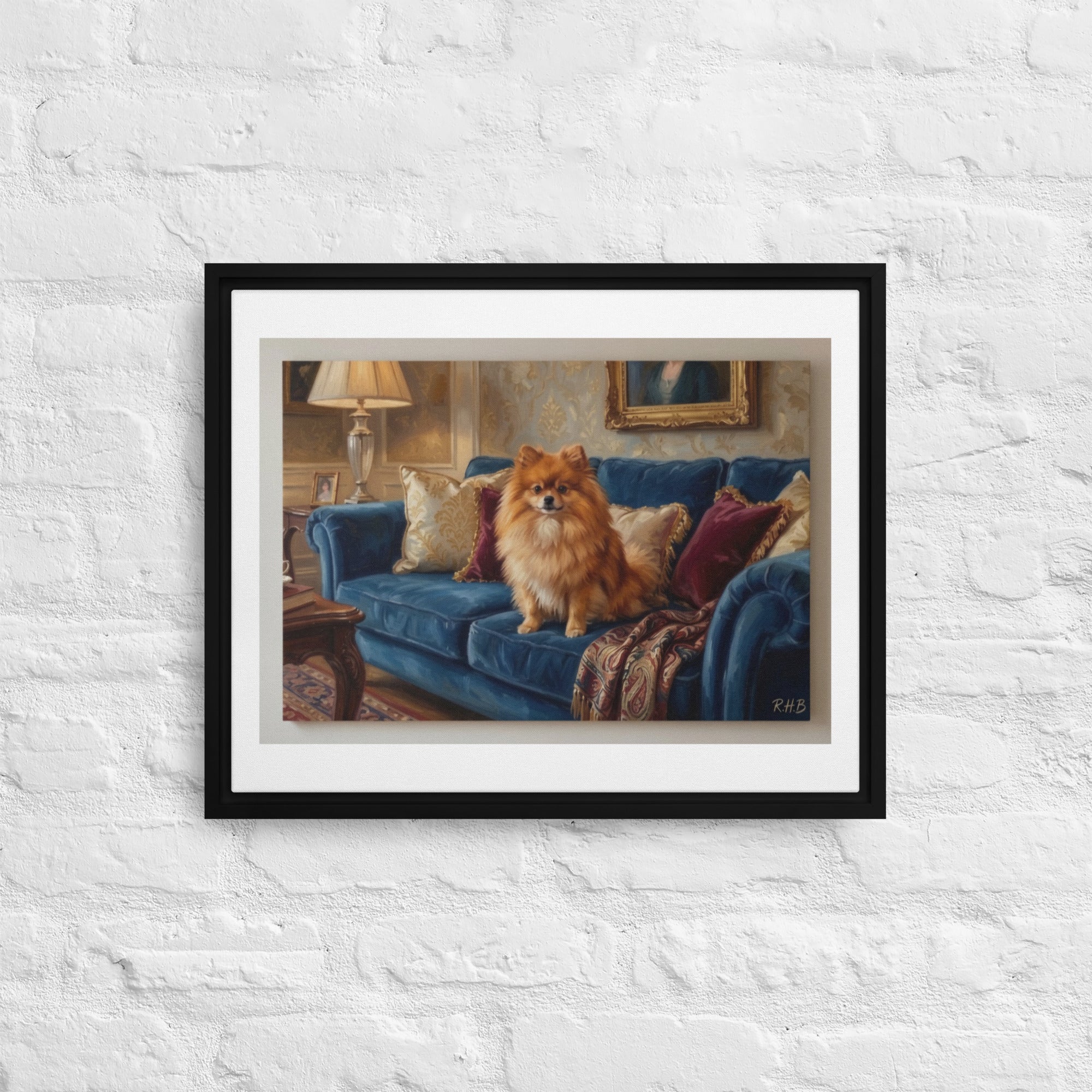 Framed canvas